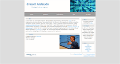 Desktop Screenshot of cressel.net